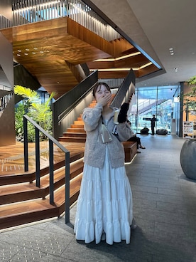 「Heather（ヘザー）のアイテム」を使った、tomoneさん（レディース・158cm）の秋コーディネート