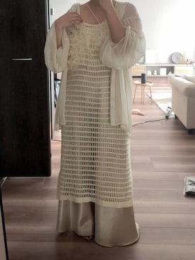 「アイテム（ワンピース/ドレス）」を使った、tomoneさん（レディース・158cm・20代）の秋コーディネート