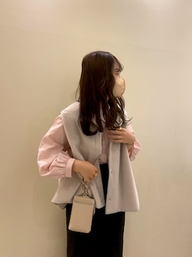「ショルダーBAG」｜tomoneさん（レディース・158cm）の冬コーディネート