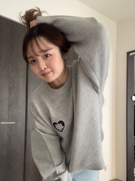 「RAGEBLUE（レイジブルー）のアイテム（トップス）」を使った、tomoneさん（レディース・158cm）の秋コーディネート