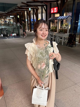 tomoneさん（レディース・158cm）の夏コーディネート