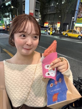 「アイテム（オールインワン・サロペット）」を使った、tomoneさん（レディース・158cm・20代）の秋コーディネート