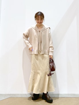 tomoneさん（レディース・158cm）の秋コーディネート