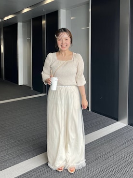 tomoneさん（レディース・158cm）の夏コーディネート