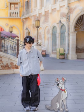 「EPNK（イーピーエヌケー）のアイテム」を使った、shunsukes0131さん（メンズ・172cm）の夏コーディネート