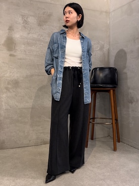ぴらこさん（骨格ナチュラル・レディース・153cm）の秋コーディネート