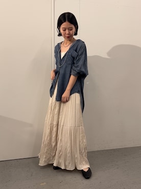 ぴらこさん（骨格ナチュラル・レディース・153cm）の秋コーディネート