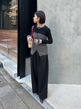 ぴらこさん（レディース・153cm）の冬コーディネート