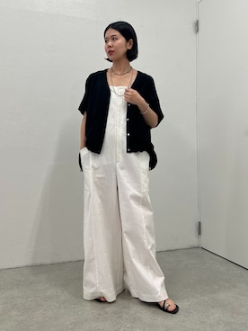ぴらこさん（骨格ナチュラル・レディース・153cm）の夏コーディネート