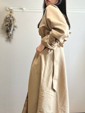 「crie conforto（クリーコンフォルト）のアイテム（ジャケット/アウター）」を使った、Tomomi　　さん（レディース・161cm）の冬コーディネート