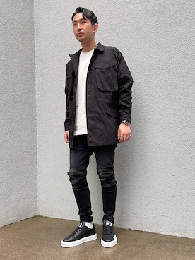 「G-STAR RAW（ジースターロゥ）のアイテム（ジャケット/アウター）」を使った、tatsuya995さん（メンズ・175cm）の春コーディネート