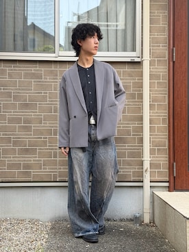 「JOURNAL STANDARD（ジャーナルスタンダード）のアイテム」を使った、Masayaさん（メンズ・177cm）の夏コーディネート