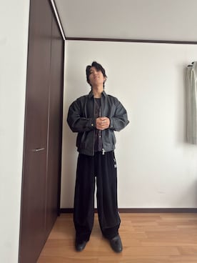 「Clarks（クラークス）のアイテム」を使った、masayaさん（メンズ・177cm）の春コーディネート