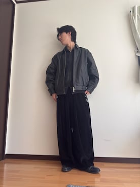 「Clarks（クラークス）のアイテム」を使った、masayaさん（メンズ・177cm）の春コーディネート