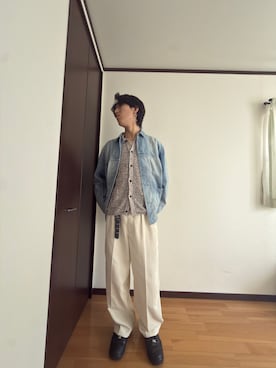 Masayaさん（メンズ・177cm）の春コーディネート