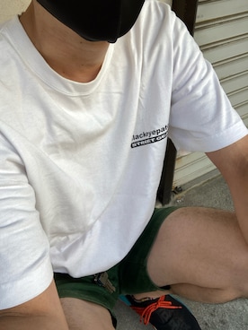 「MR.GENTLEMAN（ミスタージェントルマン）のアイテム（パンツ）」を使った、0540925さん（メンズ・181cm）の夏コーディネート