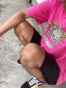 「アイテム（パンツ）」を使った、0540925さん（メンズ・181cm）の夏コーディネート