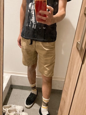 「HBNS（ハバノス）のアイテム」を使った、0540925さん（メンズ・181cm）の夏コーディネート