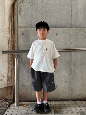 「アイテム（サンダル）」を使った、あると/うたはさん（キッズ・90cm）の秋コーディネート