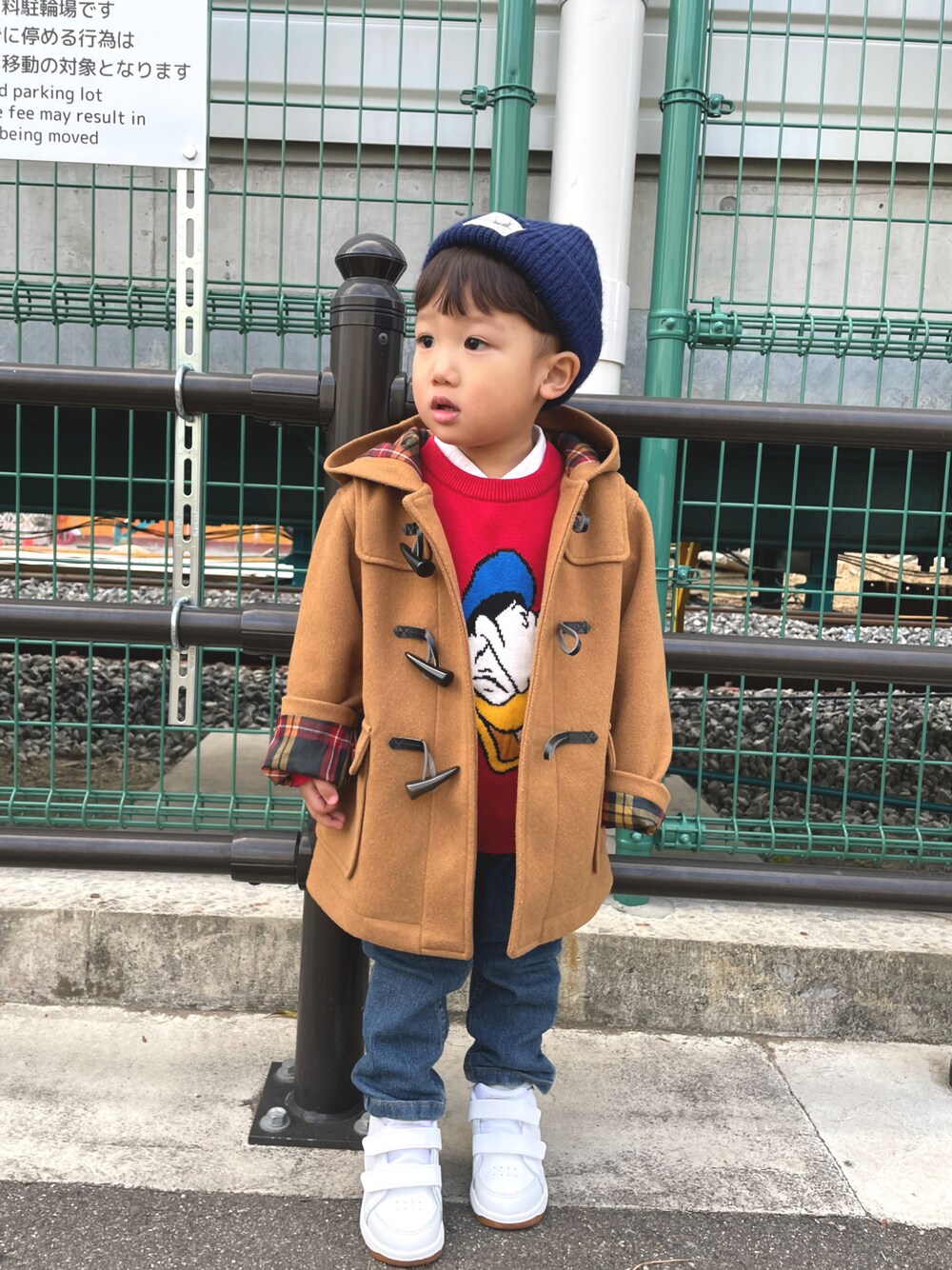 あると/うたはさんの（西松屋）を使ったコーディネートの1枚目の写真