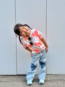 「ZARA KIDSのアイテム」を使った、あると/うたはさん（キッズ・90cm）の秋コーディネート