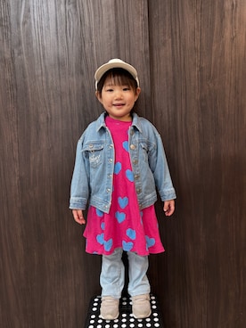 あると/うたはさん（キッズ・90cm）の冬コーディネート