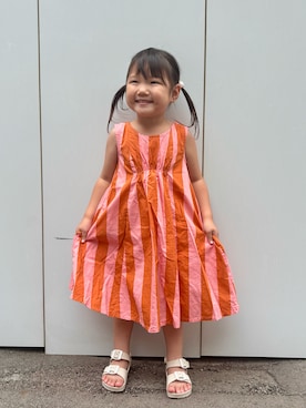 「BREEZE（ブリーズ）のアイテム」を使った、あると/うたはさん（キッズ・90cm）の夏コーディネート