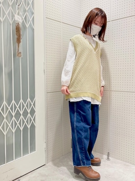 「セポ」｜harunaさん（レディース・160cm）の春コーディネート