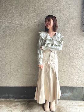 「セポ」｜harunaさん（レディース・160cm）の冬コーディネート
