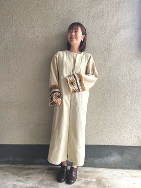 「セポ」｜harunaさん（レディース・160cm）の冬コーディネート