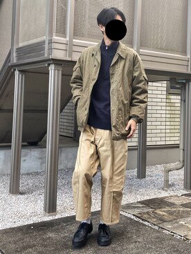 「Sheba（シーバ）のアイテム」を使った、AKIRAさん（メンズ・180cm）の冬コーディネート