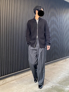 「BEAMS LIGHTS（ビームスライツ）のアイテム（ジャケット/アウター）」を使った、AKIRAさん（メンズ・180cm）の冬コーディネート