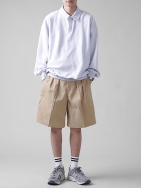 「SPINNS（スピンズ）のアイテム」を使った、SPINNS_MEN【スピンズ】さん（メンズ・177cm）の夏コーディネート
