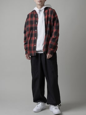 「SPINNS（スピンズ）のアイテム」を使った、SPINNS_MEN【スピンズ】さん（メンズ・177cm）の秋コーディネート