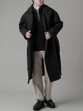 「SPINNS（スピンズ）のアイテム」を使った、SPINNS_MEN【スピンズ】さん（メンズ・177cm）の冬コーディネート