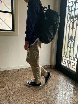 その他パンツ ベージュ系 を使った 高校生 の人気ファッションコーディネート Wear