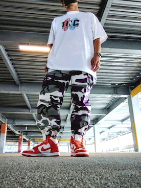 やまちゃんさん（メンズ・170cm）の夏コーディネート