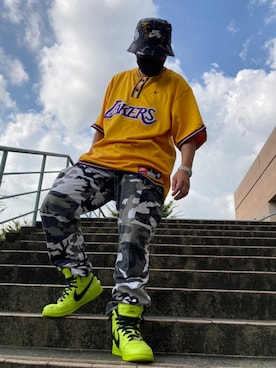 やまちゃんさん（メンズ・170cm）の夏コーディネート