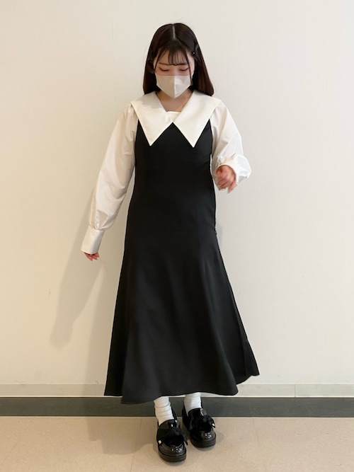 オリーブデオリーブ☆試着のみ☆ リブニットリボンローファーショートブーツMサイズ SNSで話題の！】リブニットリボンローファーショートブーツ