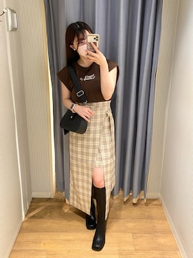 wakanaさん（レディース・153cm）の夏コーディネート