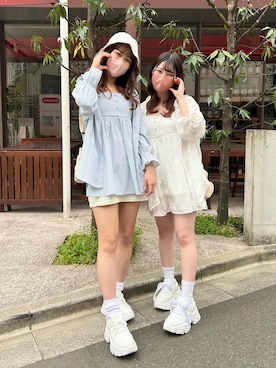 wakanaさん（レディース・153cm）の春コーディネート