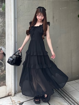 「OLIVE des OLIVE（オリーブデオリーブ）のアイテム」を使った、wakanaさん（レディース・153cm）の春コーディネート