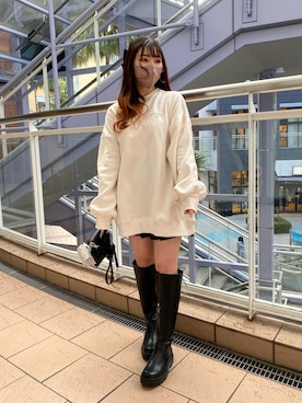 wakanaさん（レディース・153cm）の冬コーディネート