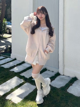 wakanaさん（レディース・153cm）の春コーディネート