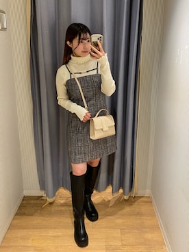 wakanaさん（レディース・153cm）の秋コーディネート