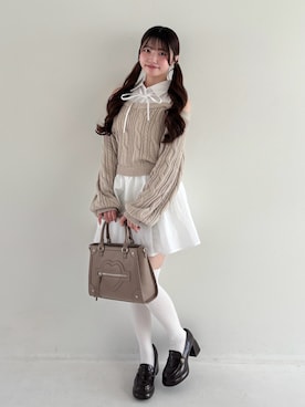 wakanaさん（レディース・153cm）の冬コーディネート