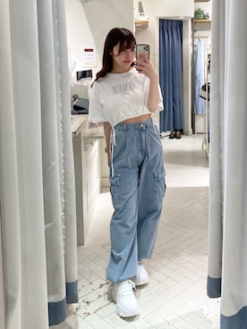 wakanaさん(レディース・153cm)の夏コーディネート