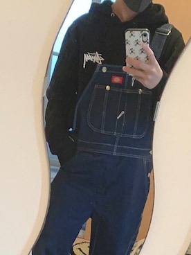 「Dickies（ディッキーズ）のアイテム（その他アウター）」を使った、harut0322さん（メンズ・165cm）の夏コーディネート