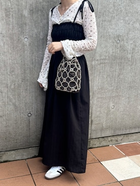 「ANEMONE（アネモネ）のアイテム」を使った、Riさん（レディース・148cm）の秋コーディネート