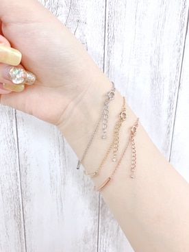 「ブレスレット」｜「アイテム（その他）」を使った、blackdiaoceanさん（レディース・158cm）の夏コーディネート